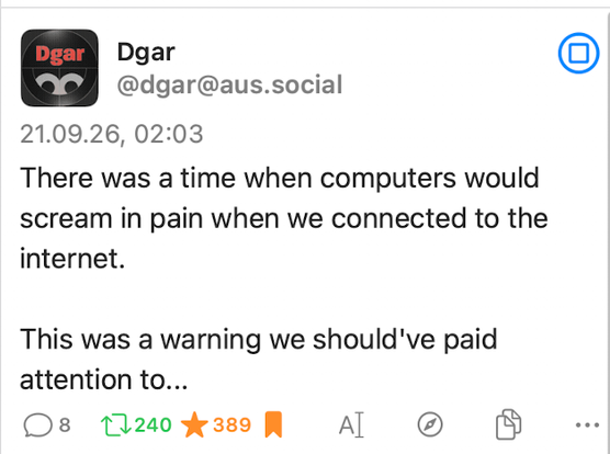 Posted media